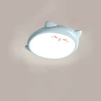Lumendat Creative Adorable Duck Totoro Acrylic Round LED Kids Flush Mount Ceiling Light Lumendat