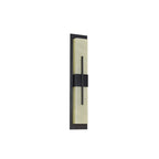 Outdoor Minimalist Rectangular Stainless Steel Acrylic LED Waterproof Wall Sconce Lamp Lumendat