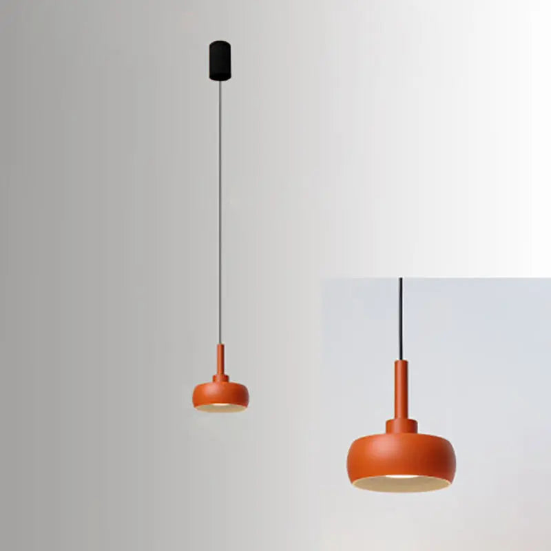 Nordic Minimalist Dome Aluminum LED Retractable Pendant Light Lumendat