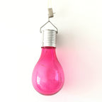 Creative Color Bulbs Plastic Solar LED Outdoor Hanging Light Lumendat