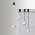 Nordic Minimalist Dome Aluminum LED Retractable Pendant Light Lumendat