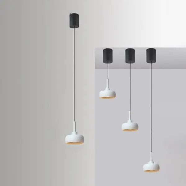 Nordic Minimalist Dome Aluminum LED Retractable Pendant Light Lumendat