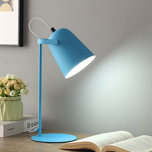 Nordic Macaroon Column Shade 1-Light Table Lamp Lumendat