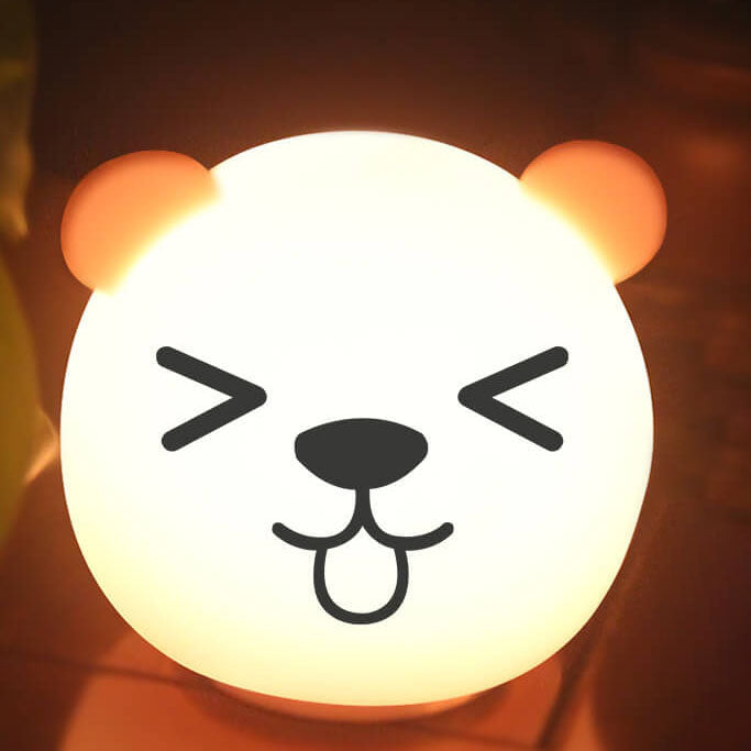Lumendat Cartoon Animal Colorful Silicone LED Night Light Table Lamp Lumendat