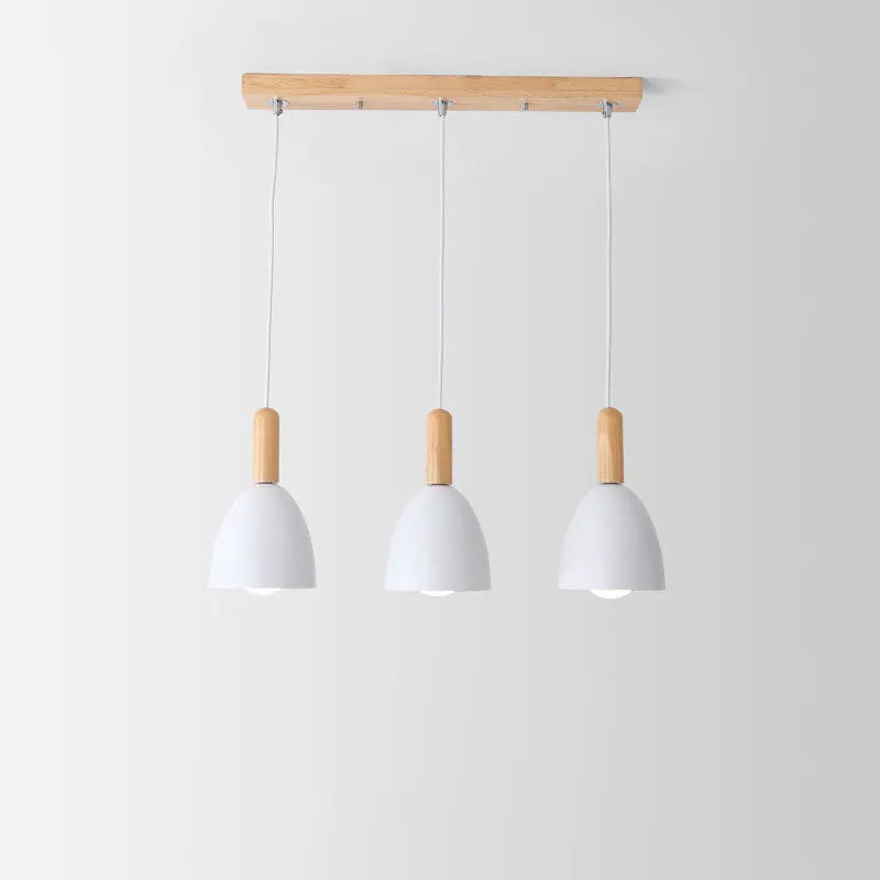 Nordic Minimalist Macaron Solid Color 1/3-light Chandelier Lumendat