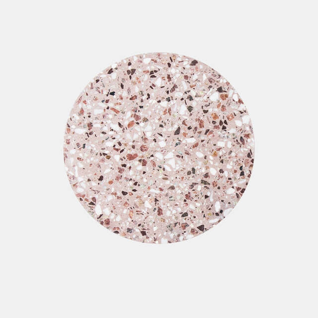 European Modern Round Textured Marble LED Wall Sconce Lamp Lumendat