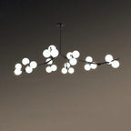 Modern Creative Magic Bean Branch Glass 12/18/24 Light Chandelier Lumendat