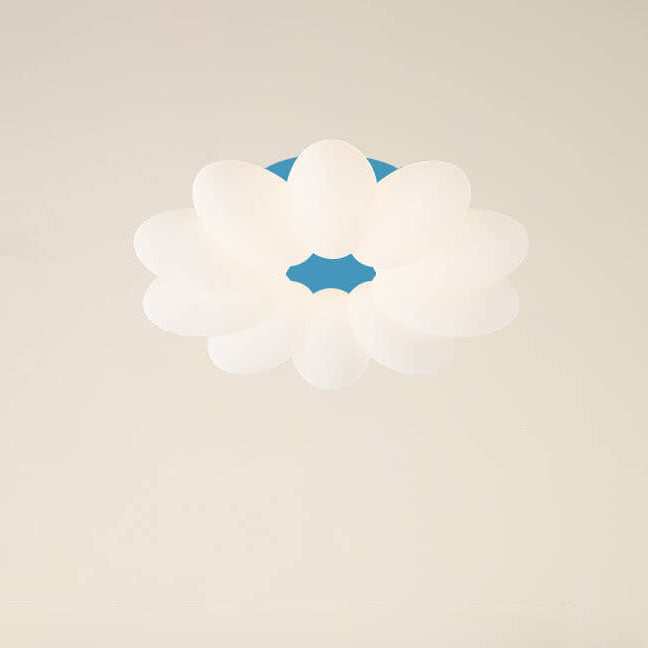 Lumendat Modern Minimalist PVC Floral Shape LED Kids Flush Mount Ceiling Light Lumendat
