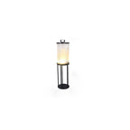 Modern Simplicity Cylinder Glass Steel 1-Light Landscape Light For Outdoor Patio Lumendat