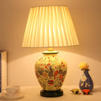 Modern Creative Warm Ceramic Cylindrical 1-Light Table Lamp Lumendat