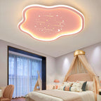 Lumendat Contemporary Creative Kids Cloudy Iron Silicone LED Flush Mount Ceiling Light For Bedroom Lumendat