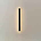 Minimalist Outdoor Solar Rectangular Strip Waterproof Patio LED Wall Sconce Lamp Lumendat