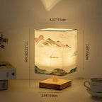 Contemporary Creative Fabric Square USB LED Table Lamp For Bedroom Lumendat