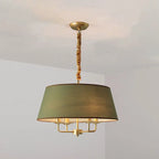 European Vintage Classic Iron Cloth 4-light Pendant Light Lumendat