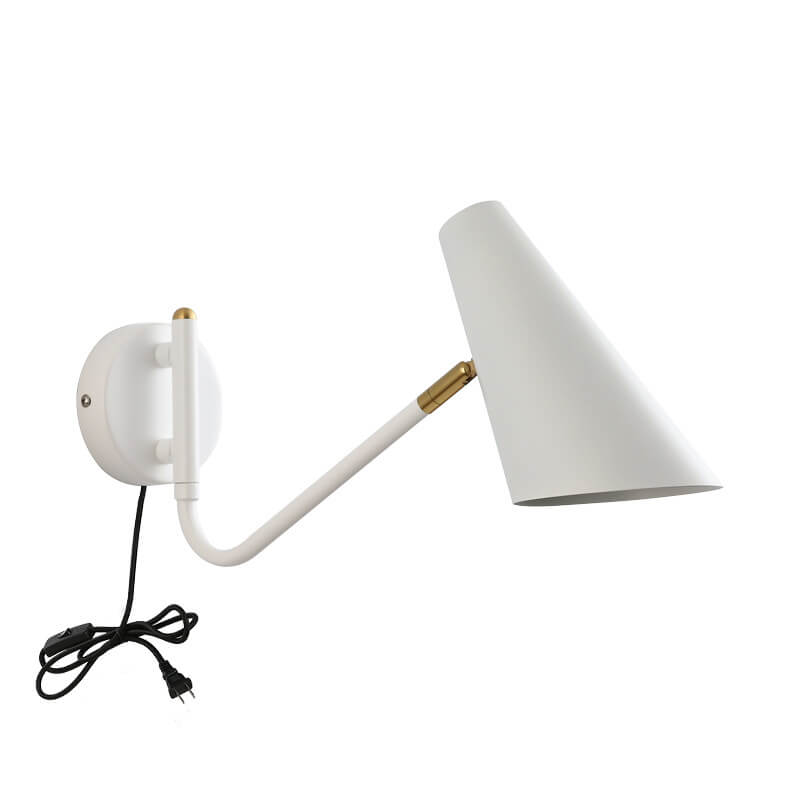 Nordic Creative Simple Rotating 1-Light Wall Sconce Lamp Lumendat