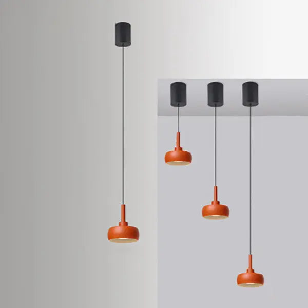 Nordic Minimalist Dome Aluminum LED Retractable Pendant Light Lumendat
