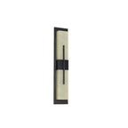 Outdoor Minimalist Rectangular Stainless Steel Acrylic LED Waterproof Wall Sconce Lamp Lumendat