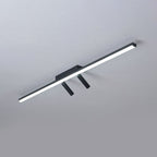 Nordic Minimalist Acrylic Long Strip Track Spotlight LED Flush Mount Ceiling Light Lumendat