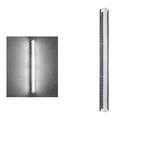 Modern Long Acrylic Solar LED Waterproof Outdoor Garden Wall Light Lumendat