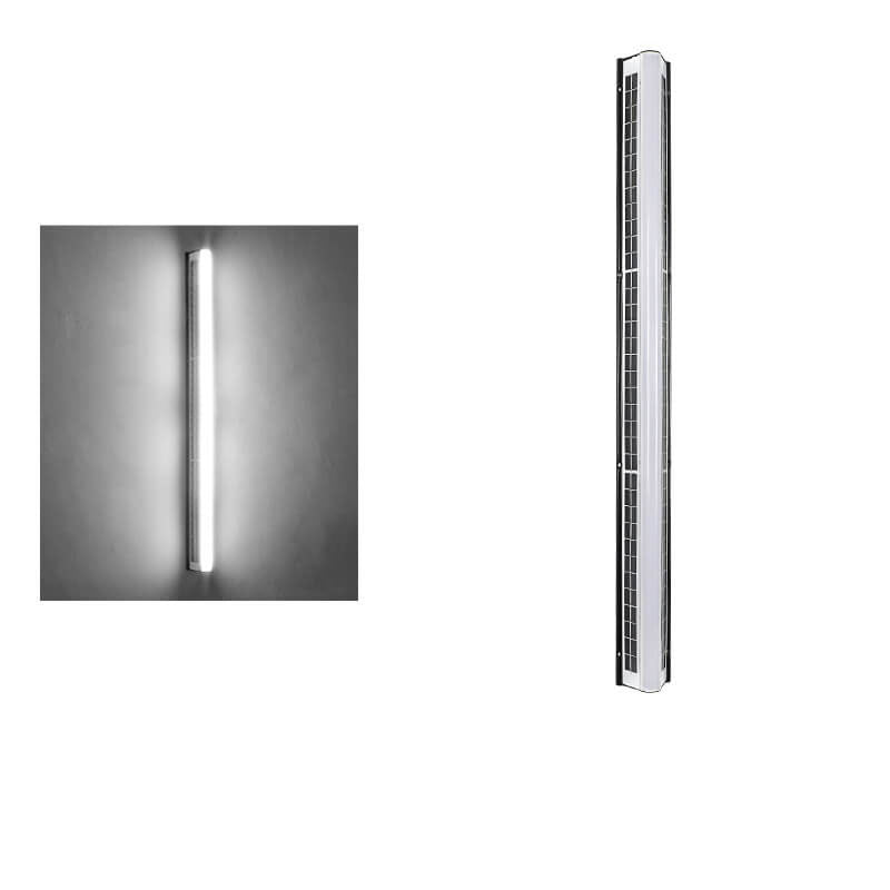 Modern Long Acrylic Solar LED Waterproof Outdoor Garden Wall Light Lumendat