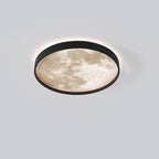 Nordic Creative Moon Round LED Flush Mount Ceiling Light BulbSquare