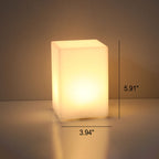 Creative Geometry PE Battery Remote Night Light Decorative Table Lamp Lumendat