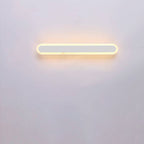 Modern Minimalist Long Bar Iron Acrylic LED Wall Sconce Lamp