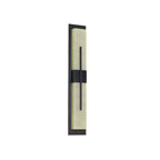 Outdoor Minimalist Rectangular Stainless Steel Acrylic LED Waterproof Wall Sconce Lamp Lumendat