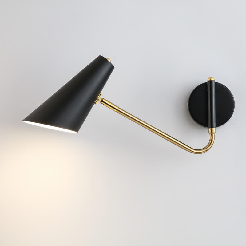Nordic Creative Simple Rotating 1-Light Wall Sconce Lamp Lumendat