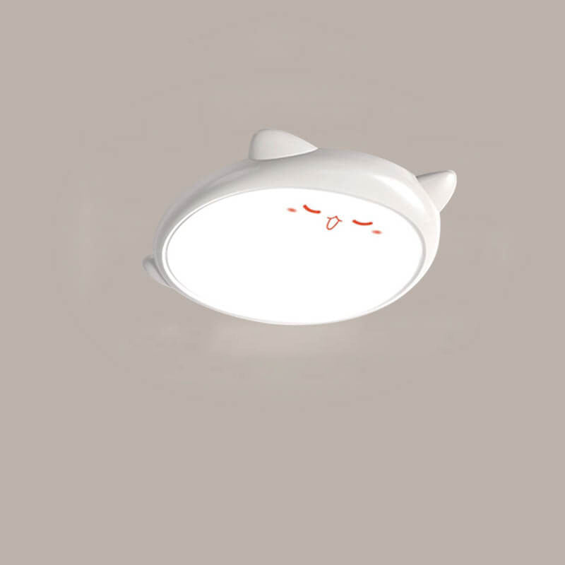 Lumendat Creative Adorable Duck Totoro Acrylic Round LED Kids Flush Mount Ceiling Light Lumendat