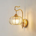 Modern Minimalist Oval Cylinder Hardware Crystal 1-Light Wall Sconce Lamp For Bedroom Lumendat