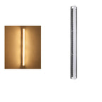 Modern Long Acrylic Solar LED Waterproof Outdoor Garden Wall Light Lumendat