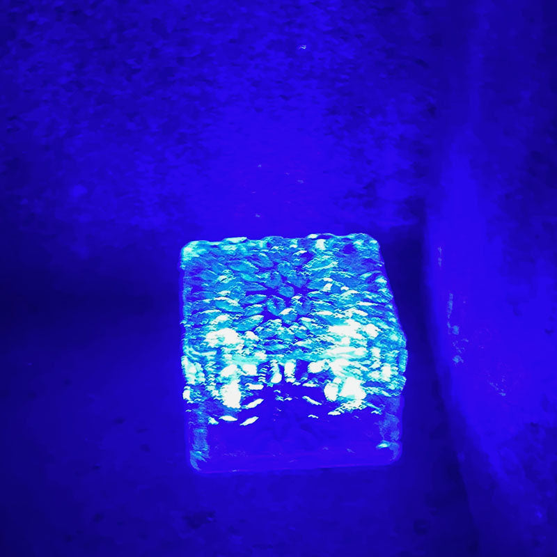 Modern Simplicity Solar ABS Plastic Ice Brick LED Outdoor Landscape Light For Outdoor Patio Lumendat