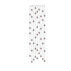 Modern Luxury Staircase Crystal Orb Ball Shade LED Loft Chandelier Lumendat