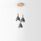 Nordic Minimalist Macaron Solid Color 1/3-light Chandelier Lumendat