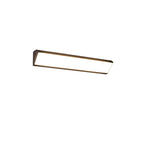 Modern Minimalist Aluminum Acrylic Waterproof Long Outdoor Indoor LED Wall Sconce Lamp