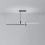 Modern Minimalist Geometric Line Combination LED Island Light Chandelier for Dining Room Lumendat