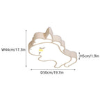 Lumendat Modern Childlike Animal Cartoon Iron Acrylic LED Flush Mount Ceiling Light Lumendat