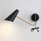 Nordic Creative Simple Rotating 1-Light Wall Sconce Lamp Lumendat