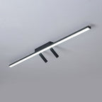 Nordic Minimalist Acrylic Long Strip Track Spotlight LED Flush Mount Ceiling Light Lumendat