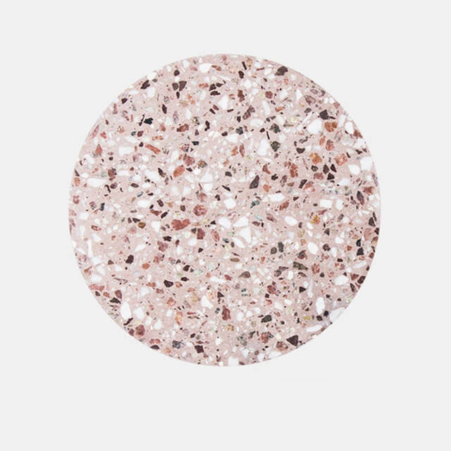 European Modern Round Textured Marble LED Wall Sconce Lamp Lumendat