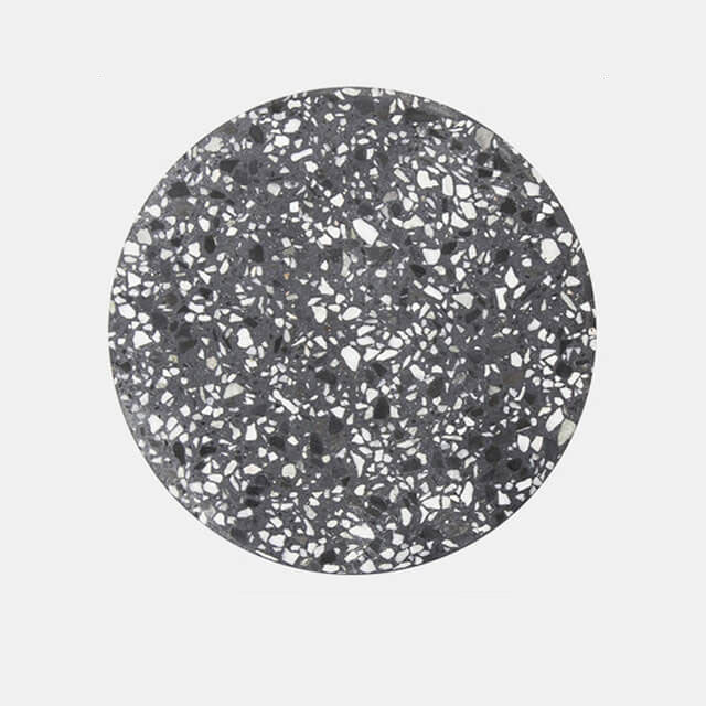 European Modern Round Textured Marble LED Wall Sconce Lamp Lumendat