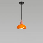 Modern Minimalist Glass Hemisphere 1-light Pendant Light BulbSquare