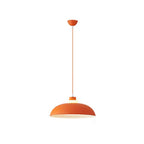 Modern Solid Color Macaron Acrylic Aluminum 1-light Pendant Light BulbSquare