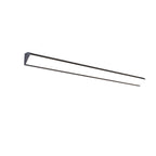 Modern Minimalist Aluminum Acrylic Waterproof Long Outdoor Indoor LED Wall Sconce Lamp