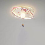Lumendat Modern Creative Simple Acrylic Cartoon Starry Sky LED Flush Mount Ceiling Light Lumendat
