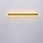 Modern Minimalist Long Bar Iron Acrylic LED Wall Sconce Lamp