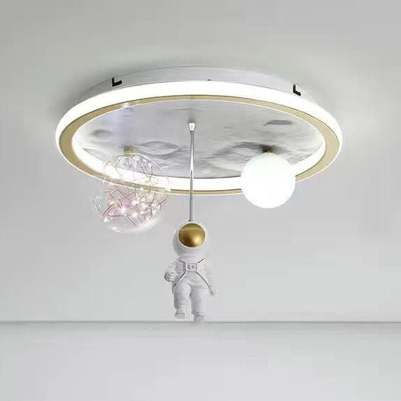 Lumendat Modern Creative Simple Acrylic Cartoon Starry Sky LED Flush Mount Ceiling Light Lumendat