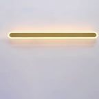 Modern Minimalist Long Bar Iron Acrylic LED Wall Sconce Lamp