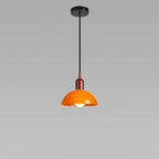Modern Minimalist Glass Hemisphere 1-light Pendant Light BulbSquare